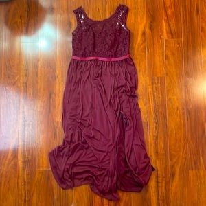 Formal floor length dress